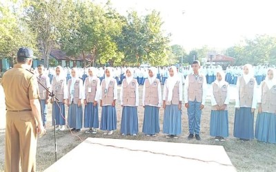 Pengukuhan Angkatan Pertama Pengurus ZERO WASTE SMP Negeri 39 Jakarta Masa Bakti 2023/2024